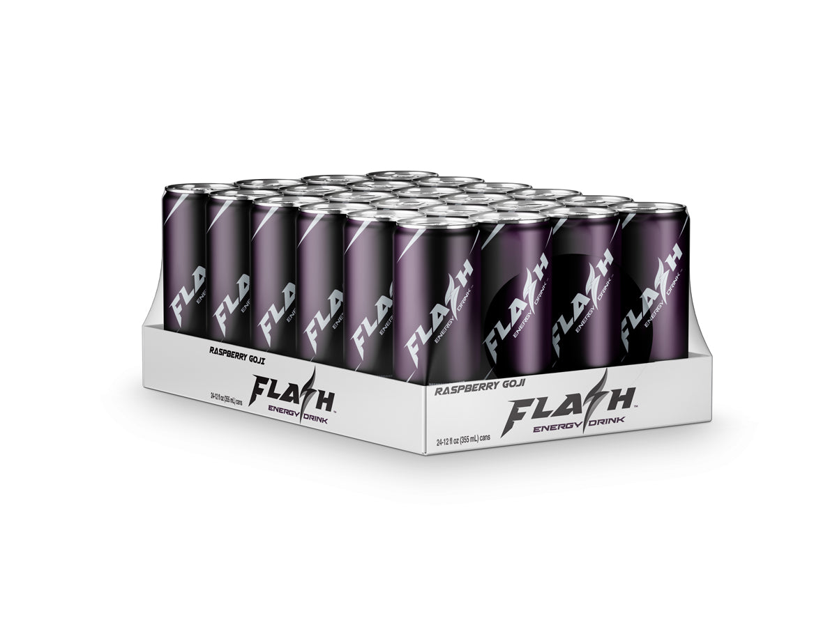Flash Energy Drink® 24-Pack | Natural Energy, Real Flavors
