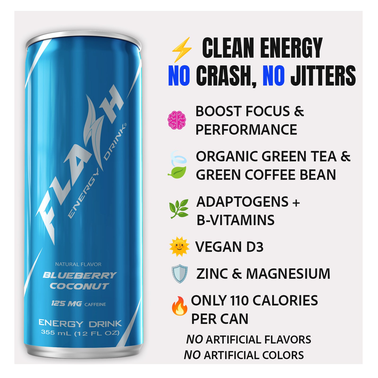 BLUEBERRY COCONUT 12 x 12OZ