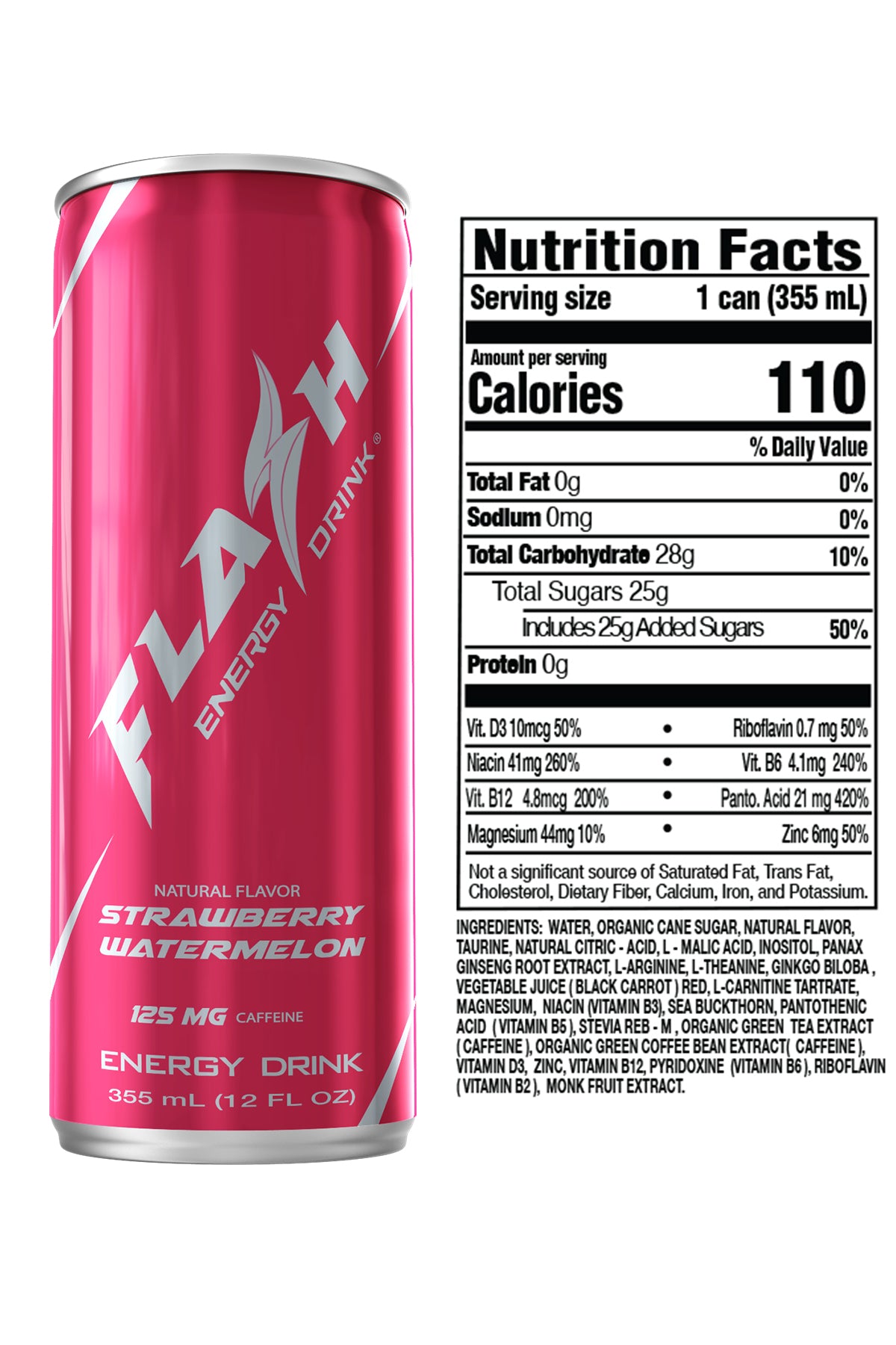 STRAWBERRY WATERMELON 12 x 12OZ