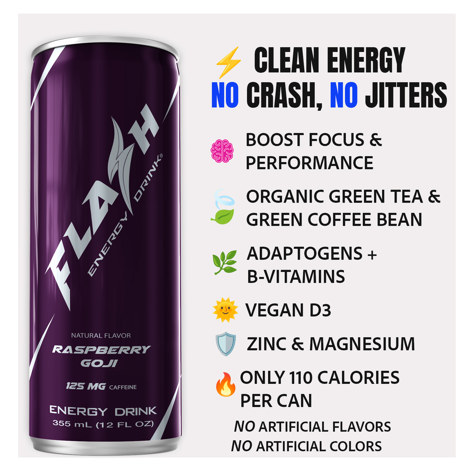 RASPBERRY GOJI 12  x 12OZ